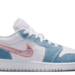 Air Jordan 1 Low SE Demin Sequin (GS)