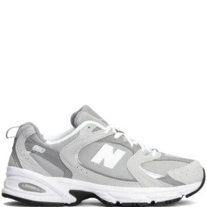 New Balance 530 suede low-top sneakers light grey/white
