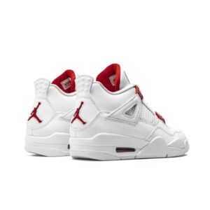 Alternative view of Air Jordan 4 Metallic Red